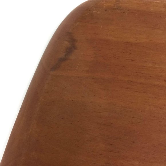 Wood Serving Tray, Teak Wooden Plate for Candle - Picture 5 of 6